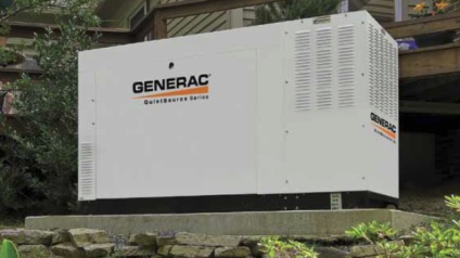 Generac generator installed by Lucas Electric.