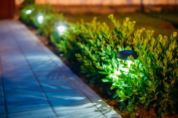 Landscape Lighting in Mount Vernon, Virginia by Lucas Electric
